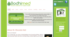 Desktop Screenshot of bodhimed.com